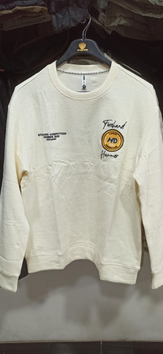 بلوز مردانه دونخ یقه گرد طرح بیسکویتی وارداتی