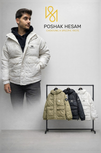 کاپشن اسپورت مردانه سیلیکونی باکسی طرح ابروبادی داخل الیاف