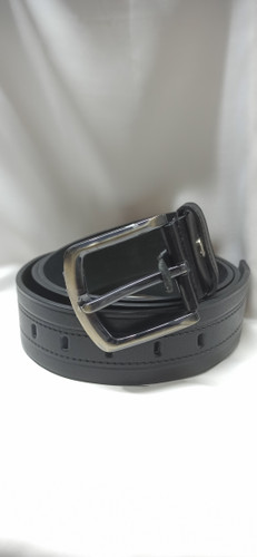 کمربند چرم اصل تبریز مشکی زبانه دار