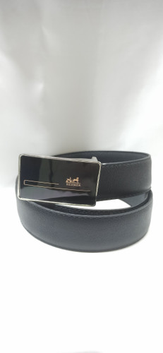 کمربند روی چرم مشکی مدل سگگ میخی مردانه مجلسی مناسب تمامی شلوارهای مردانه