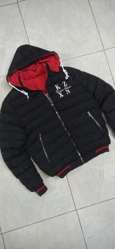 کاپشن مدل لوله ای روی سانتانا کمرکش داخل الیاف دورو قواره استاندارد